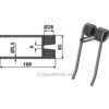 Pick-up tind - Feraboli, Gaspardo, John Deere, Maschio