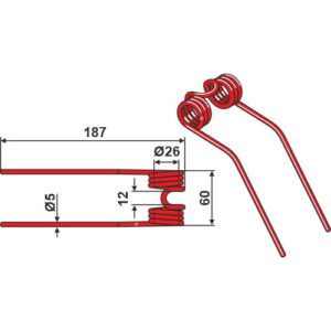 Pick-up tind - Mengele