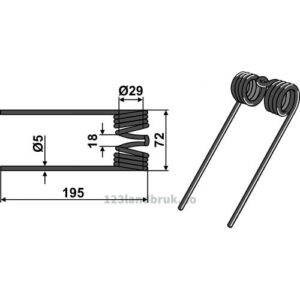 Pick-up tind - Welger