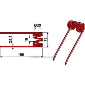 Pick-up tind - Welger