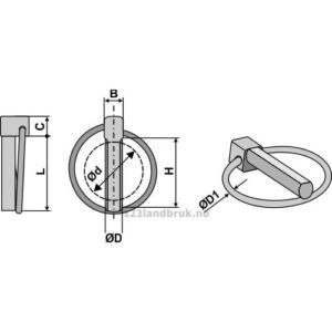 Orepinne Standard - Ø10x45mm