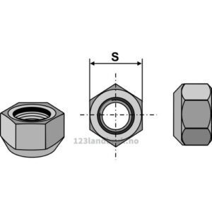 Mutter Konisk - M22x1,5mm