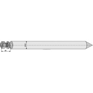 Frontlastertind - 1120xØ50mm - J.C.B.