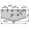 Silokniv Spadekniv - 400x196x4mm - Strautmann