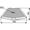 Silokniv Spadekniv - 350x160x5mm - Trioliet, Vicon