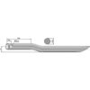 Frontlastertind - 560xØ25mm - Mailleux