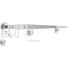 Frontlastertind - 900xØ35mm - Frost (Original)