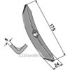 Kultivator Spiss - 175x24x5mm