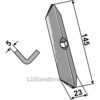 Kultivator Spiss - 145x23x5mm - Rabe
