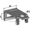 Holder for tind 26x10 - Til ramme 40x10 - Lemken