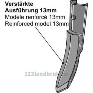 Skjær QC - 50x6mm - Bourgault