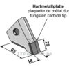 Sålabb til frø - Tungsten Karbide - Bourgault