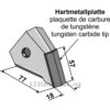 Sålabb til frø - Tungsten Karbide - Bourgault