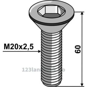 Umbraco - 8.8 - M20x2,5x60mm