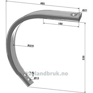 Tind til Springiness - 530mm - Bourgault