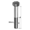 Bolt - 10.9 - M20x2,5x90mm - Lemken