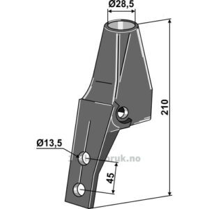 Holder - 210mm - Bourgault