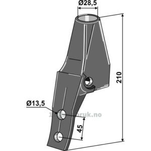 Holder - 210mm - Bourgault