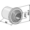 Avstandsforing - 68mm - Hankmo