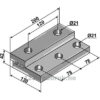 Adapterplate - 200x130x42mm