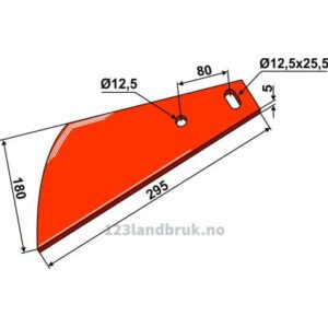 Avskraper - 295x180mm