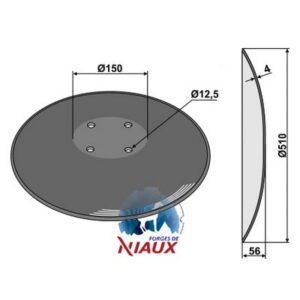 Skål - Ø510x4mm - Pöttinger