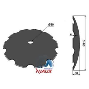 Skål - Ø510x5mm - Väderstad
