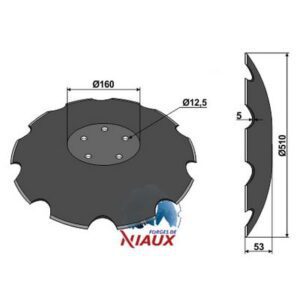 Skål - Ø510mm - Samson