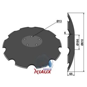 Skål - Ø610x6mm - Niaux