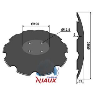 Skål - Ø580mm - Pöttinger