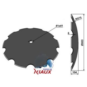 Skål Ø660x6 - Ø660x6mm - Grégoire Besson, Huard, Kuhn
