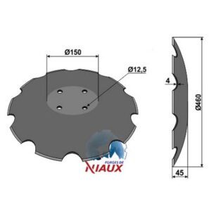 BBG disc - Ø460x4mm - BBG