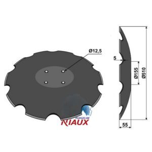 Skål - Ø510mm - Kerner