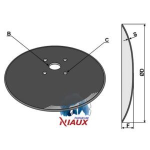 Skål Ø300x4mm - Niaux
