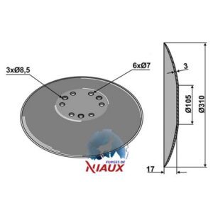 Skål - Ø310x3mm - Accord