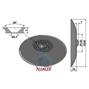 Skål - Ø300x3mm - Farmet