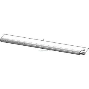 Firkantaksling 40x40 - 1200mm