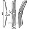 Kniv til Spaknivharv - Boronstål - 480mm - Venstre - Universal