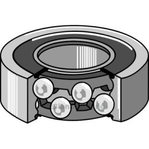 Kulelager 6304