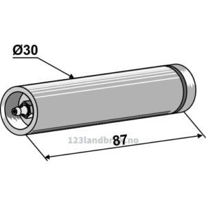 Aksling Ø30 til Kverneland rulleskjær