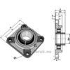 Flenslager UCF - Ø35x117mm