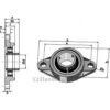 Flenslager UCFL - Ø25x130mm