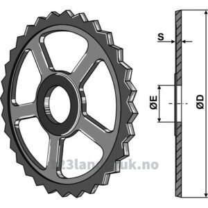Knastering - 530x16mm - Quivogne