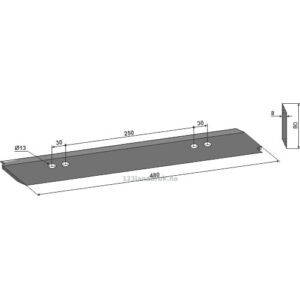 Kniv til rotor 480 - Amazone