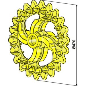 Crosskill ring - Ø470x84mm - Väderstad