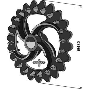 Crosskill ring - Ø480x86mm - Dal-Bo