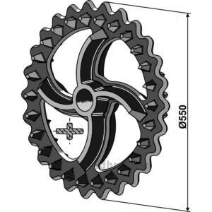 Crosskill ring - Ø550x86mm - Dal-Bo