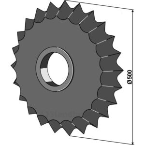 Trommel - Tagget - Ø550x50mm - Güttler