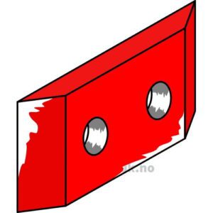 Mellomplate-Landside - Kverneland - Kropp: 8