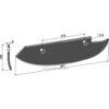 Roeopptakerskjær - 411x130mm - Høyre - Barigelli